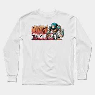 Neanderthal Transformer Long Sleeve T-Shirt